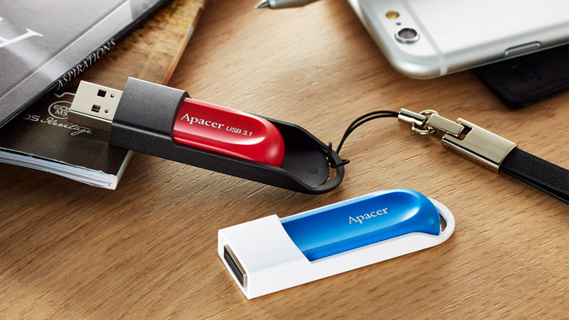 Thiết kế, kiểu dáng của USB Apacer